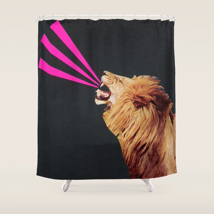 ROAR Shower Curtain Gallery Image 1