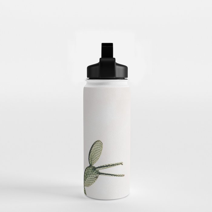 Cactus on blue sky #society6 #decor #buyart Water Bottle Gallery Image 2