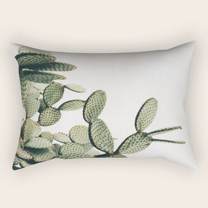 Cactus on blue sky #society6 #decor #buyart Rectangular Pillow Gallery Image 2