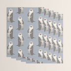 Whimsy Otter Wrapping Paper Gallery Image 3