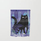 The Ferns (Black Cat Version) Wall Hanging Gallery Image 1