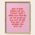 Girl Boss Motto Serving Tray Gallery Image 1