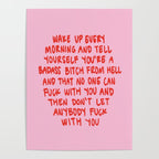 Girl Boss Motto Poster Gallery Image 4