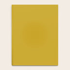 Mid Century Mod Mustard Yellow Solid Notebook Gallery Image 4