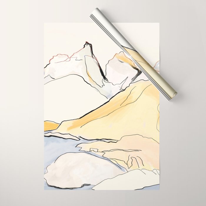 landscape 08 Wrapping Paper Gallery Image 1