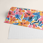 Tropical watercolor flower nature art pattern Wrapping Paper Gallery Image 2