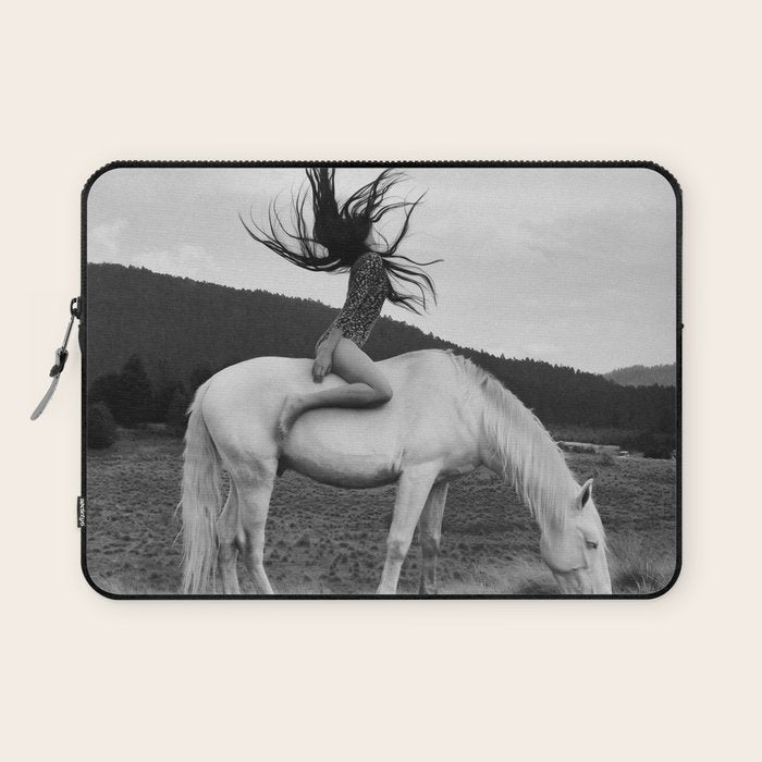 WILD HORSE GIRL Laptop Sleeve Gallery Image 1