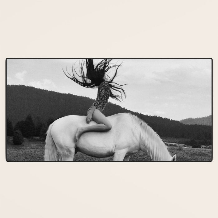 WILD HORSE GIRL Desk Mat Gallery Image 3