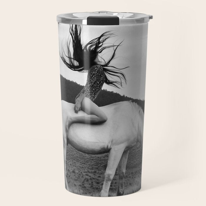 WILD HORSE GIRL Travel Mug Gallery Image 1