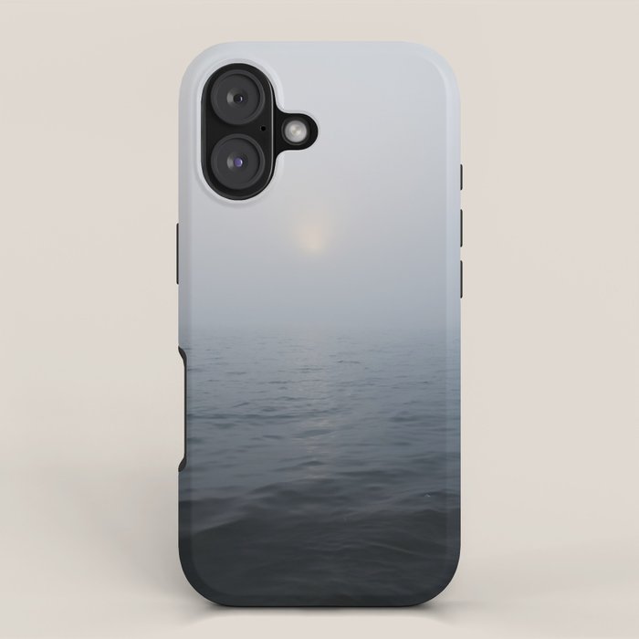 Solitude x Michigan photograph blue periwinkle water travel photo iPhone Case Gallery Image 1