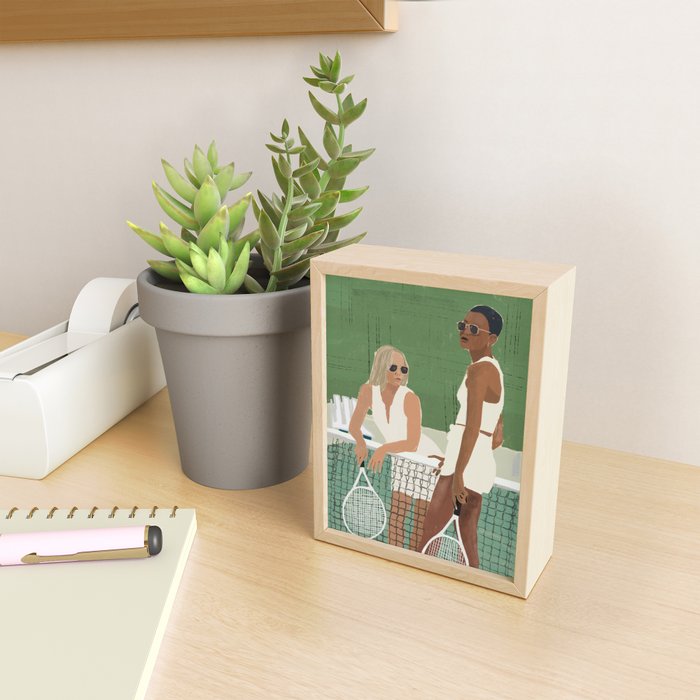 Tennis Mini Art Print Gallery Image 2