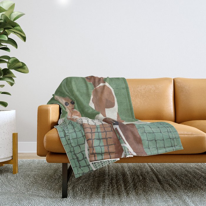 Tennis Throw Blanket Gallery Image 1