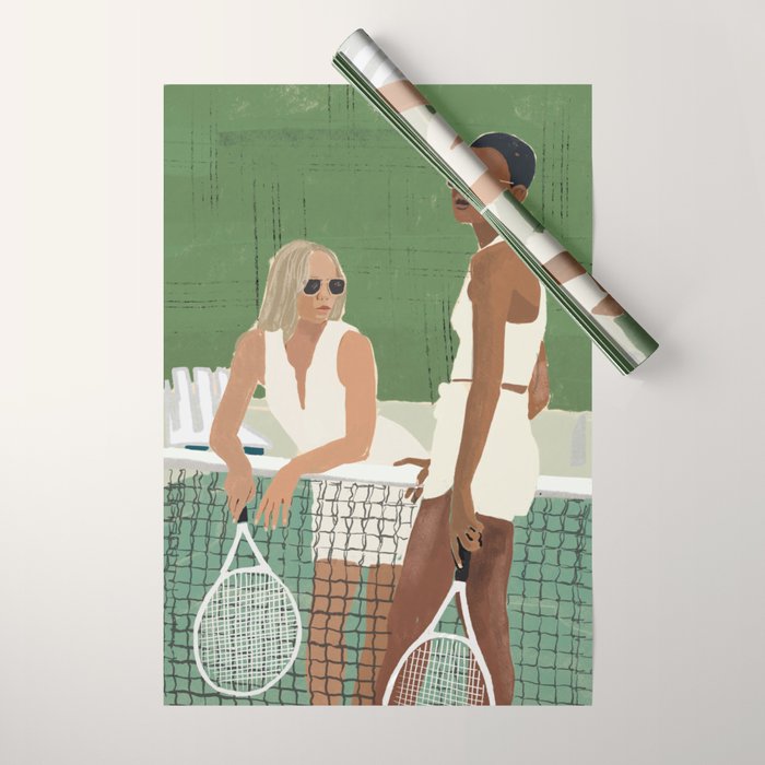 Tennis Wrapping Paper Gallery Image 1