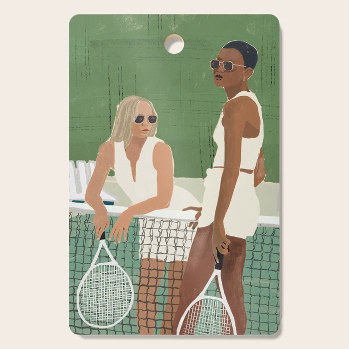 Tennis Cutting Board Gallery Image 1