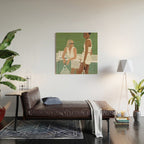 Tennis Wood Wall Art Gallery Image 2