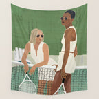 Tennis Wall Tapestry Gallery Image 4