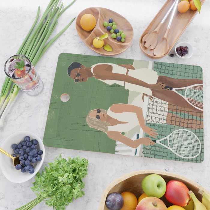 Tennis Cutting Board Gallery Image 2
