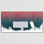 Meteoric rainfall Desk Mat Gallery Image 1