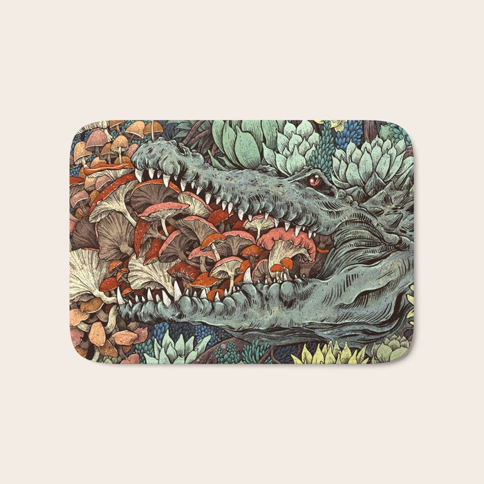 Flourish Bath Mat Gallery Image 1