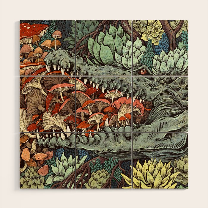 Flourish Wood Wall Art Gallery Image 1