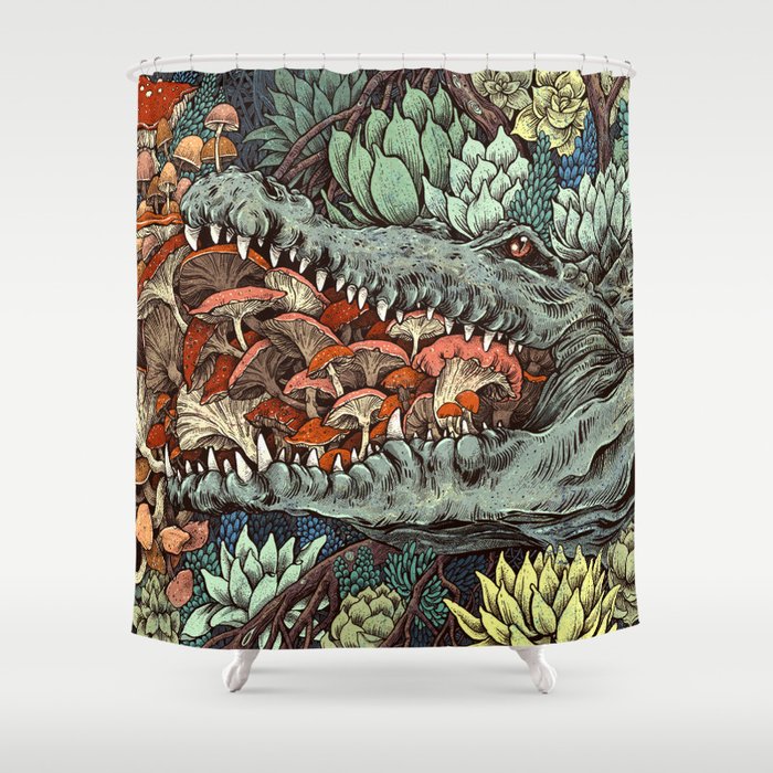 Flourish Shower Curtain Gallery Image 1