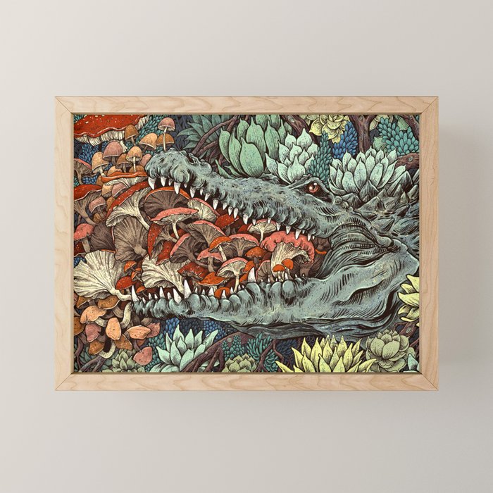 Flourish Mini Art Print Gallery Image 1