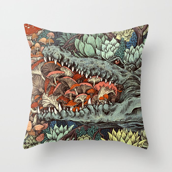 Flourish Throw Pillow Gallery Image 1