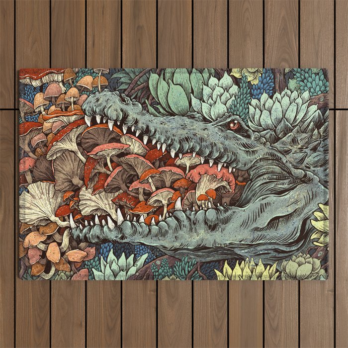 Flourish Outdoor Rug Gallery Image 1