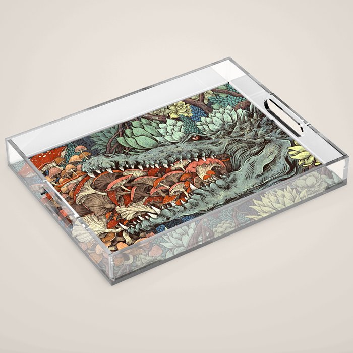 Flourish Acrylic Tray Gallery Image 1