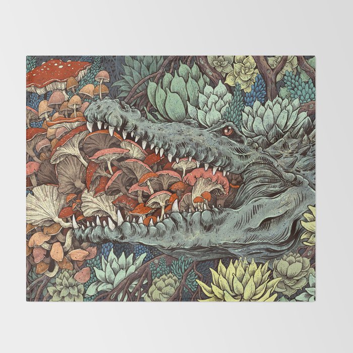 Flourish Throw Blanket Gallery Image 2