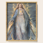 Our Lady of Graces. The Miraculous Medal II Serving Tray Gallery Image 1