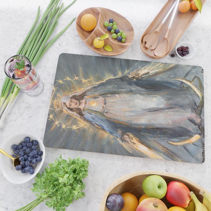 Our Lady of Graces. The Miraculous Medal II Cutting Board Gallery Image 2