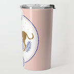 Wild Cheetah and the Moon 2 Travel Mug Gallery Image 2