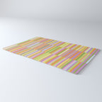 Summertime striped pattern Rug Gallery Image 3