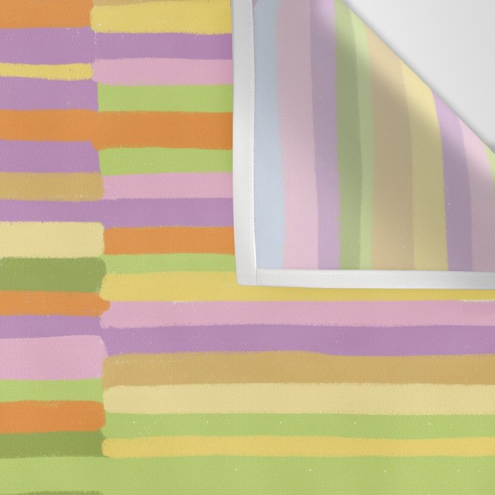 Summertime striped pattern Wall Tapestry Gallery Image 3