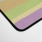 Summertime striped pattern Desk Mat Gallery Image 4