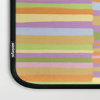 Summertime striped pattern Laptop Sleeve Gallery Image 3