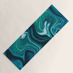 Gravity II - Abstract Marble Yoga Mat Gallery Image 1