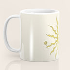 you are sunshine // retro art by surfy birdy Coffee Mug Gallery Image 3