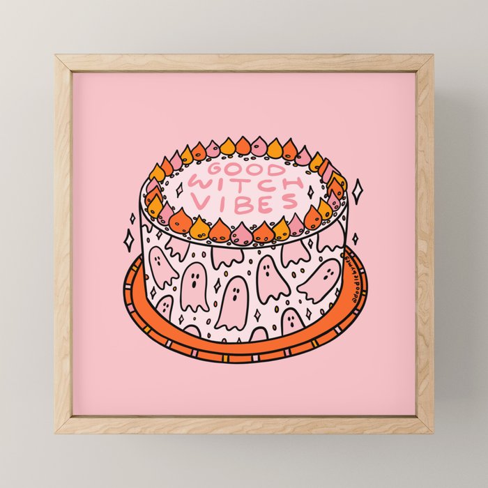 Good Witch Vibes Mini Art Print Gallery Image 1