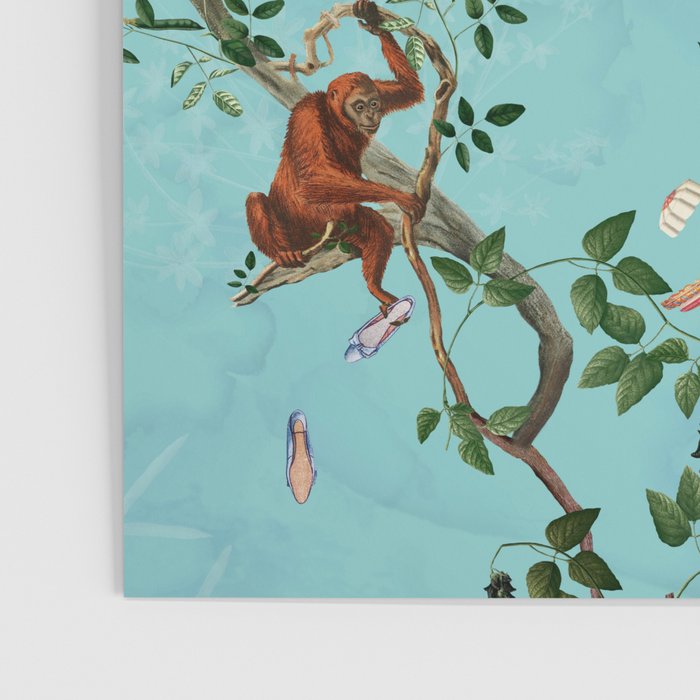 Monkey World Aqua Poster Gallery Image 3