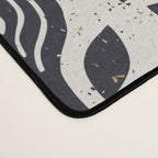 Scandinavian trees vintage structur Desk Mat Gallery Image 4