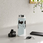 White Vase  Water Bottle Gallery Image 4