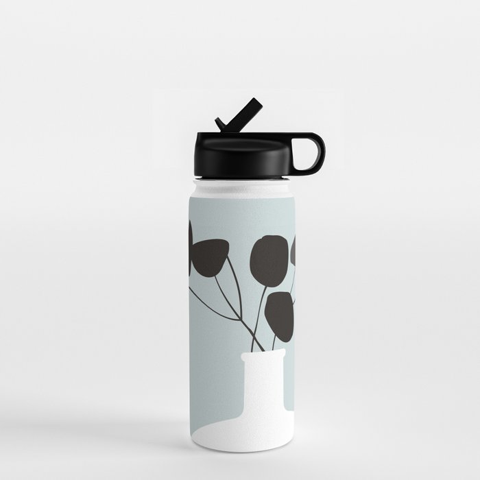 White Vase  Water Bottle Gallery Image 1