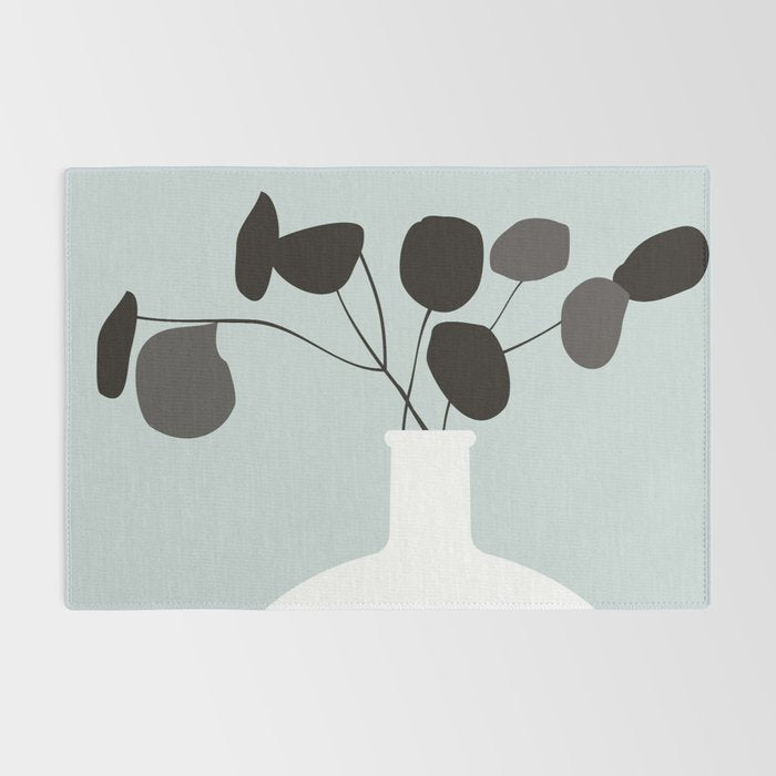 White Vase  Rug Gallery Image 2