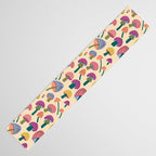 Retro Mushroom - pattern  Table Runner Gallery Image 3