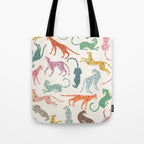 Cheetah Poster Tote Bag Gallery Image 1