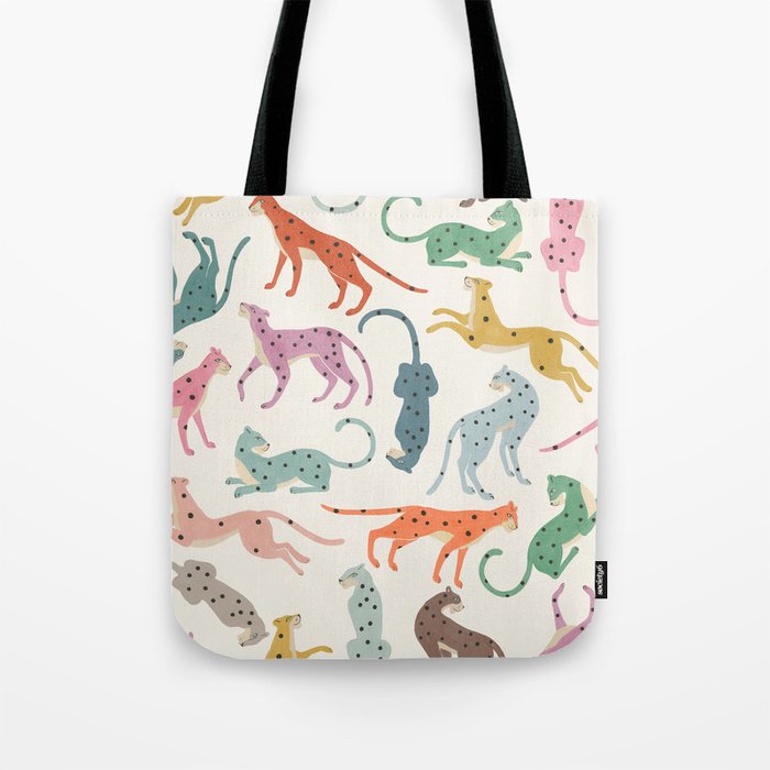 Cheetah Poster Tote Bag Gallery Image 1