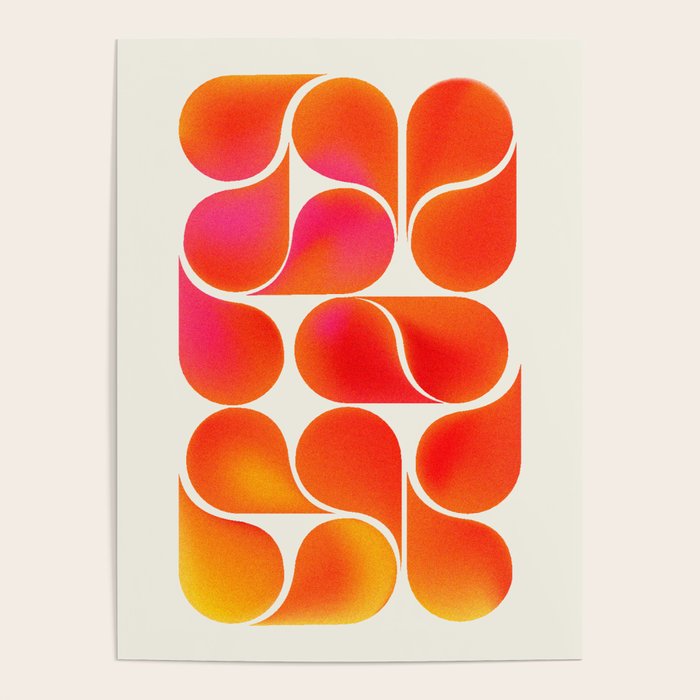 Gradient Playful Shapes  Poster Gallery Image 1