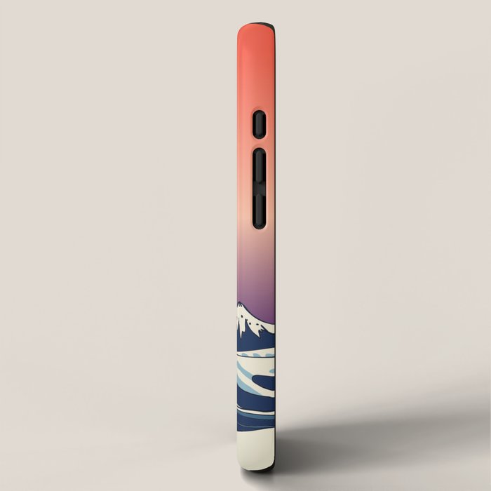The Great Wave of Sloth iPhone Case Gallery Image 2